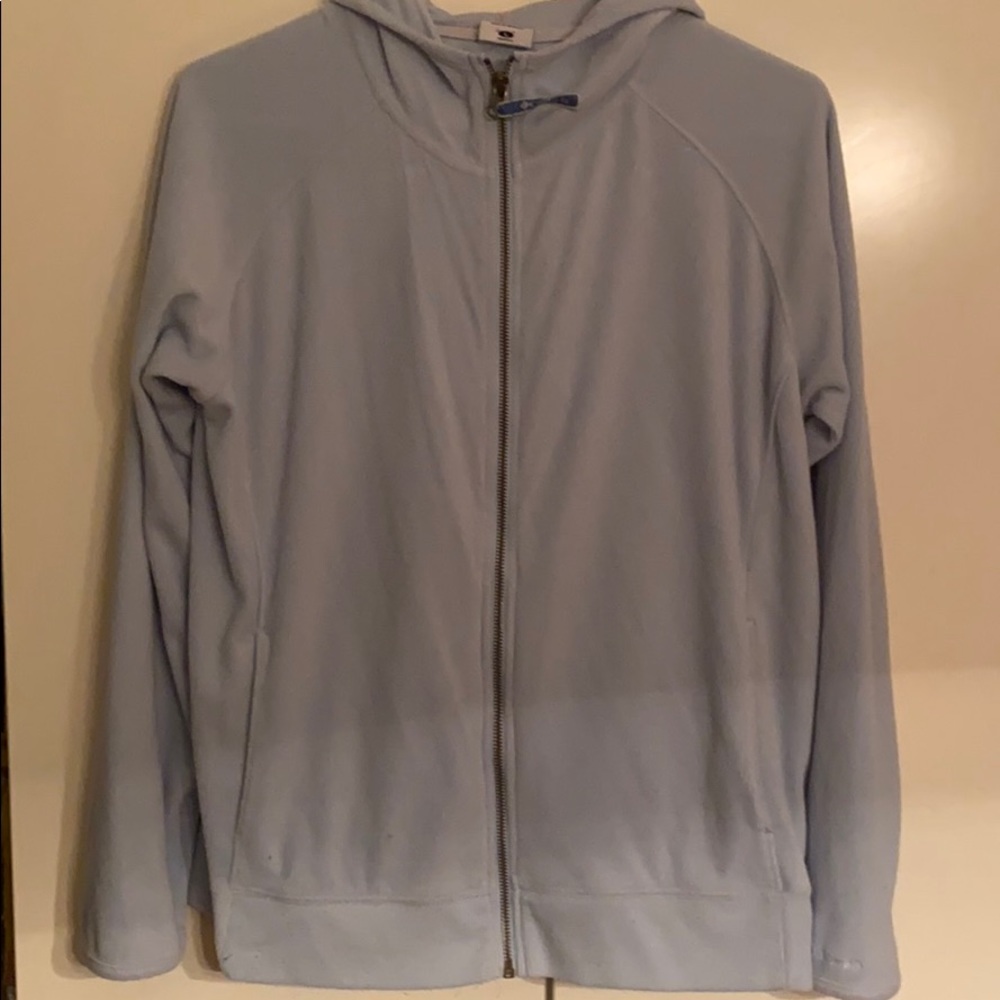 Columbia Jacket Fleece Blue Large L